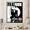 thumbnail image 2 of Designart 'Style Passion Life Fashion Woman II' Vintage Framed Canvas Wall Art Print, 2 of 5