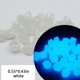 thumbnail image 3 of Piedras luminosas para jardín Inteprter 200 piezas decoración de guijarros césped paisajístico blanco, 3 of 6