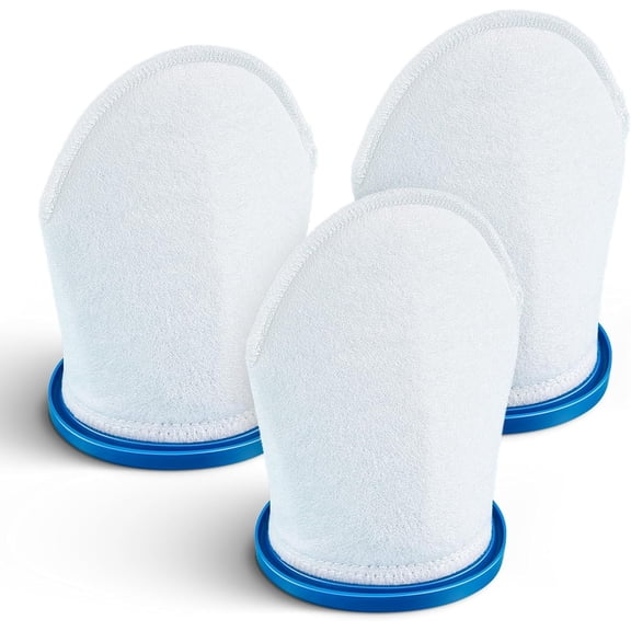 Multilayer Filter Bag Compatible with Pool Blaster Max, Max CG, Catfish Ultra, iVac 250, iVAC C2, Volt FX-4 Pool Vacuum, Thickened Cotton & Solid Structure, P30X022XF /PBW022XF 3 Pack