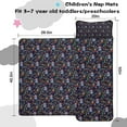 thumbnail image 5 of Dark Blue Christmas Nutcracker Pattern Toddler Nap Mats for Kids Preschool,50"x20" Sleeping Mat Bag or Kids,Toddler Sleeping Bag,Toddler Nap Mat or Daycare, 5 of 6
