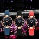 Luxe exquise montre de quartz de montre de mode des femmes Casual montres-bracelets de ciel étoilé brillant – image 4 sur 7