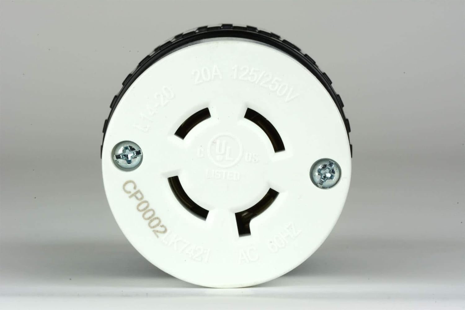 / L14-20R Plug Set 20A 125/250V Locking UL Listed / Generator