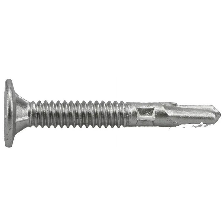 8-11 X 1 1/4 Large Round Washer Head Wood Screw, Phillips