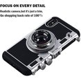 thumbnail image 2 of Estuche para cámara retro 3D, estuche a prueba de golpes para iPhone 12Pro XS Xr Max 7 8 Plus, cordón extraíble JM, 2 of 5
