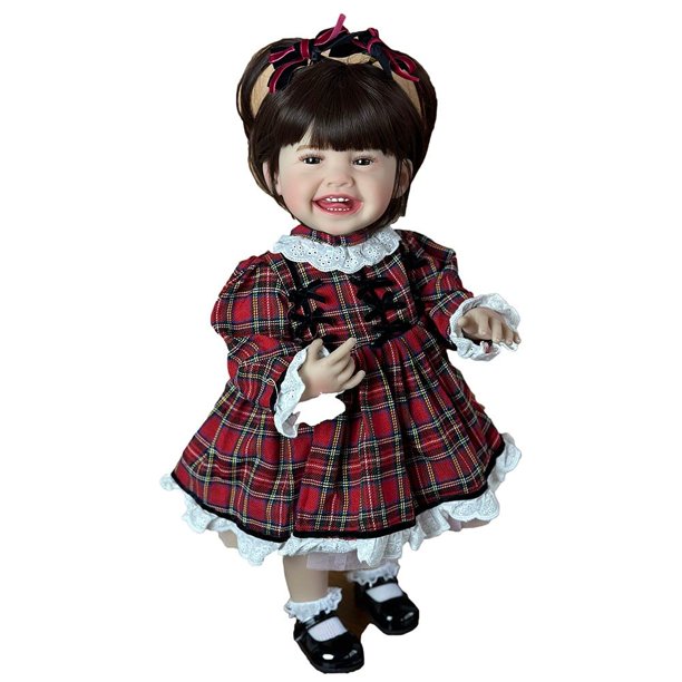 Muñeca Renacida BZDoll 55cm Bebé Realista Sonriente de Silicona