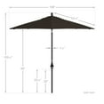 thumbnail image 5 of California Umbrella 9' Patio Umbrella in Mocha, 5 of 5