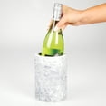 thumbnail image 4 of Hielera Wine Chiller mDesign para botella individual, color blanco, 4 of 9