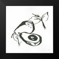 thumbnail image 2 of Paschke, Chris 20x20 Black Modern Framed Museum Art Print Titled - Avacado I BW, 2 of 5