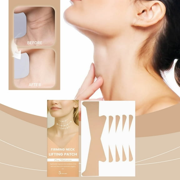Neck Firming Lifting Tape Instant Support for Sagging Skin Gentle Reusable Beauty Tools Suitable for All Skin Types