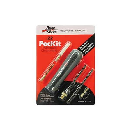 KLEEN-BORE POCKIT HANDGUN CLEANING SETS CLEANING KIT .22
