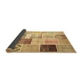thumbnail image 2 of Ahgly Company Indoor Round Patchwork Brown Transitional Area Rugs, 5' Round, 2 of 4