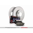 thumbnail image 1 of Power Stop Brake Kit K6806 1-Click Brake Kit; Carbon Fiber Ceramic Brake Pads; Silver Zinc Plated Cross-Drilled And Slotted Rotor; With Rotor/Brake Pad/Hardware, 1 of 1