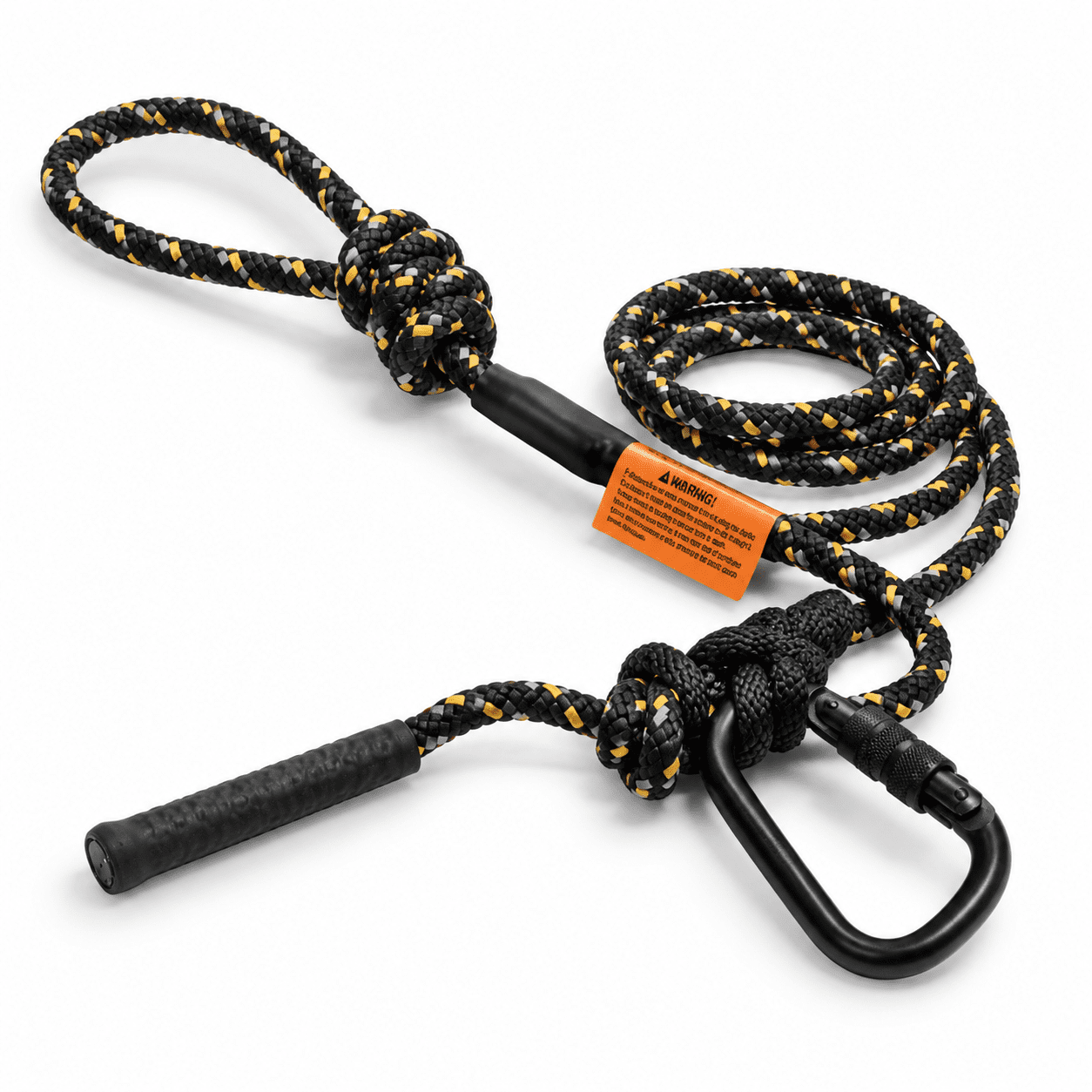 Reflective(Black/Yellow/White) 10 Foot Treestand Safety Rope Linemans Tree Stand Line Tether