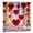 Color 5, variant on JOOCAR Love Heart Red Roses Polyester Shower Curtain For Home Bathroom Bath Tub Decoration 72x72 inch