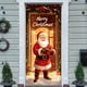 thumbnail image 5 of Decoraciones de Navidad Interior 35 X 71 Pulgadas Marco de Puerta de Navidad - Patrón de Santa Claus - Decoración de Puerta de Navidad - Decoración de Fiesta Del Festival, 5 of 6