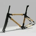 thumbnail image 6 of Naturefly Bamboo Gravel Frame Disc Road Bicycle Frameset Bike Parts City Cycling Black 135 QR 700c, 6 of 8