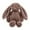 Brown, variant on Bunny Stuffed Animal, 9.84in Cute Rabbit Plush, Home Decor Gift Soft Bunny Plush Long Ear Stuffed Animal (Brown)