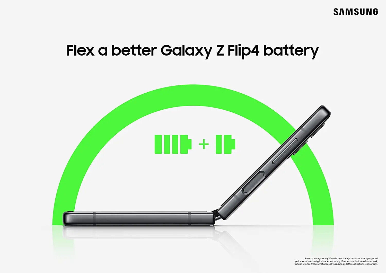 Samsung Galaxy Z Flip 4 5G F721U 512GB Factory Unlocked (Graphite 