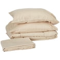 thumbnail image 1 of Set de edredón Sweet Home Collection Beige Twin XL, 7 piezas, 1 of 6