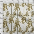 thumbnail image 3 of oneOone Rayon Olive Green Fabric Tropical Palm Tree Sewing Material Print Fabric By The Yard 56 Inch Wide, 3 of 4