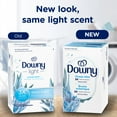 thumbnail image 4 of Downy Light Mega Dryer Sheets, Laundry Fabric Softener, Ocean Mist 120CT, 4 of 19