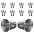 thumbnail image 1 of MesaSe 10 Pcs Communion Cups Stainless Cup Religious Drinking Cups Chalice Portable Stainless Steel, 1 of 6