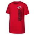 thumbnail image 2 of Youth  Red Carolina Hurricanes Atmosphere T-Shirt, 2 of 3