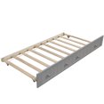 thumbnail image 7 of Arcticscorpion Twin Daybed with Trundle, Pine Wood,  for Kids & Teen indoor, No Box Spring Needed, Gray, 7 of 7