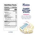thumbnail image 3 of Candy Buttons Strips, Rainbow Buttons on Paper, Approximately 25 Strips of Fruit Flavor Vintage Dots Candies, Pastel Rainbow Candy Buttons on Paper Strips in Bulk, 3 of 8