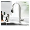 thumbnail image 1 of Kitchen Faucets Silver Single Handle Pull Out Kitchen Tap Single Hole Handle Swivel 360 Degree Water Mixer Tap Mixer Tap ,Effortless Installation, 1 of 7