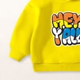 thumbnail image 6 of Gubotare Toddler Boy Hoodie Boys Hoodies Kids Sweatshirt Toddler Print Hooded Clothes 18 24 Months (Yellow,18-24 Months), 6 of 7