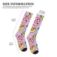 thumbnail image 2 of Lsque Cartoon Donuts Pattern Sport Compression Socks for Men & Women 15-20 mmHg Knee High Nurse Pregnant Running Medical and Travel Athletic, 2 of 6