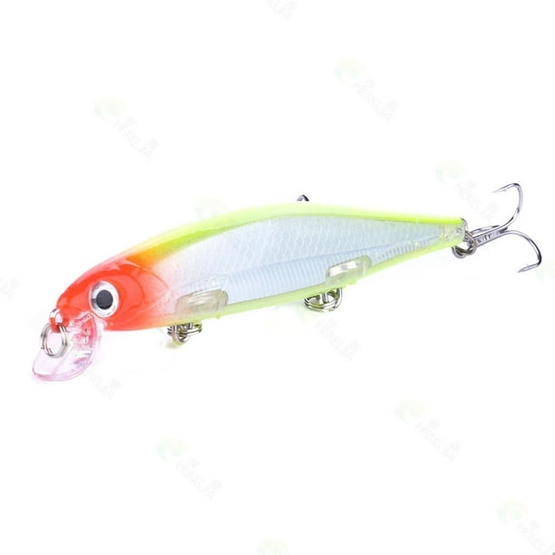 Bingirl Minnow Fishing Lures 11cm 13g Long-casting Artificial Bionic Fake  Bait Outdoor Fishing Tackle Accessories 