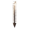 thumbnail image 2 of Teissuly Winter 24cm Snow Meter Hand Made Metal Outdoor Garden Snow Meter Garden Decoration Teissuly WER202311011915, 2 of 4
