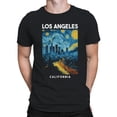 thumbnail image 2 of Los Angeles Graphic Men's Black T-Shirt, 2 of 3