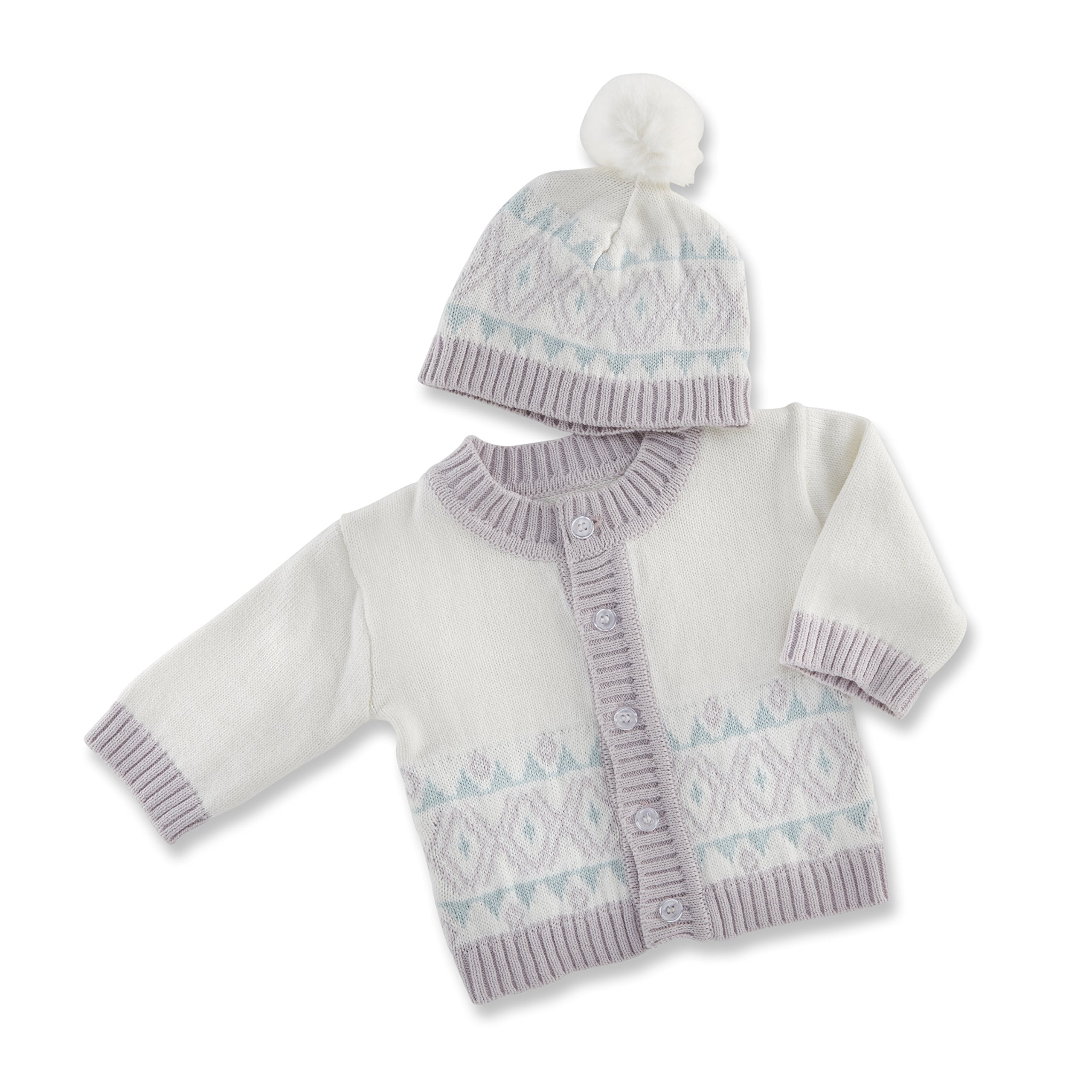 baby girl fair isle cardigan