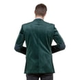 thumbnail image 2 of Men's Modern Fit Velvet Blazer w/ Elbow Patch, 2 of 4