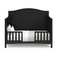 thumbnail image 6 of Graco Paris 4-in-1 Convertible Baby Crib, Black, 6 of 9