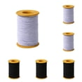 thumbnail image 1 of CY5O5ee 6Roll 400m 0.5mm Elastic Cord Beading Threads Stretch String Thickness Elastic Sewing Thread Crafting Cords for Jewelry Making Beading DIY Project, 1 of 8