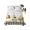 Off-White, variant on Queen Flat Sheet Only Summer Tropical Plant Monstera Leaf Soft Microfiber Cooling Bedding Sheets Watercolor Leaves Seamless Flat Bed Sheet