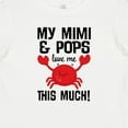 thumbnail image 4 of Inktastic My Mimi and Pops Love Me Boys or Girls Baby T-Shirt, 4 of 5