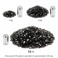 thumbnail image 4 of Goaste 12 Pound Fire Pit Glass, 1/2 Inch Reflective Fire Glass, Decorative Tempered Glass Rocks for Fire Pit, Fire Table, Gas Fireplace, Sa, 4 of 9