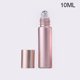 thumbnail image 1 of 1 botella de vidrio con rollo de 5/10 ml, color rosa, para aceites esenciales, brillo de labios, rellenable, vacía, para perfume, 1 of 6