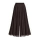 thumbnail image 1 of Pantalones de Cintura Elástica para las Mujeres, Primavera Color Sólido Todo Pierna Recta Casual para Uso Diario, Fiesta Y Trabajo, 1 of 2