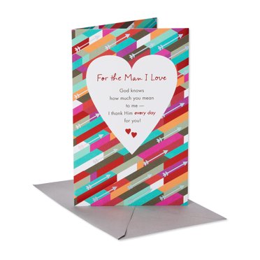 American Greetings Valentines Day Card For Husband, Wife, Boyfriend