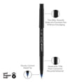 thumbnail image 3 of uniball ONYX Rollerball Pens, Fine Point, 0.7mm, Blue Ink, 12 Count, 3 of 7