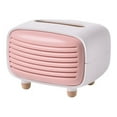 thumbnail image 2 of EGNMCR Paper Towels Home Imitation Rradio Creative Cute Living Room Charcoal Tissue Box Tissue pumping, 2 of 2