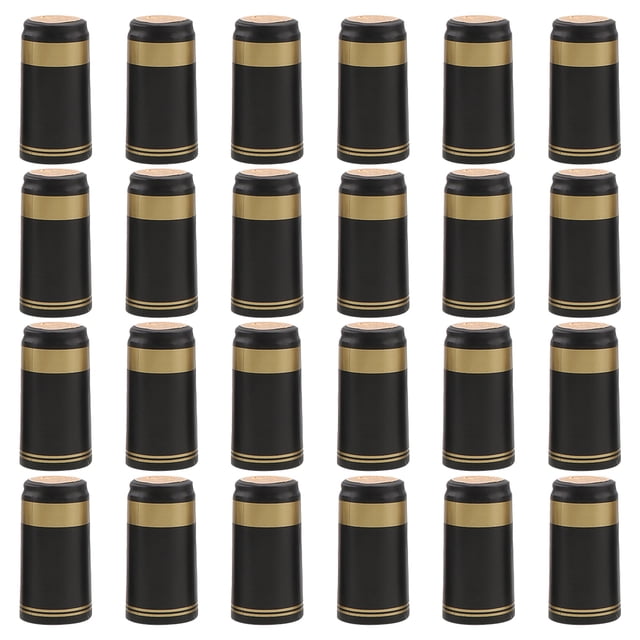 50pcs Pvc Wine Shrink Wraps Wine Heat-shrinkable Plastic Caps Wine Accessories