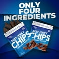 thumbnail image 2 of Wicked Cutz Cracked Pepper ESF27 Beef Jerky Chips, 28g Protein per Bag, Crispy & Crunchy Beef Jerky Crisps, USA Made Pepper Flavored Chips, High Protein Carnivore Snacks (2 Bags), 2 of 3