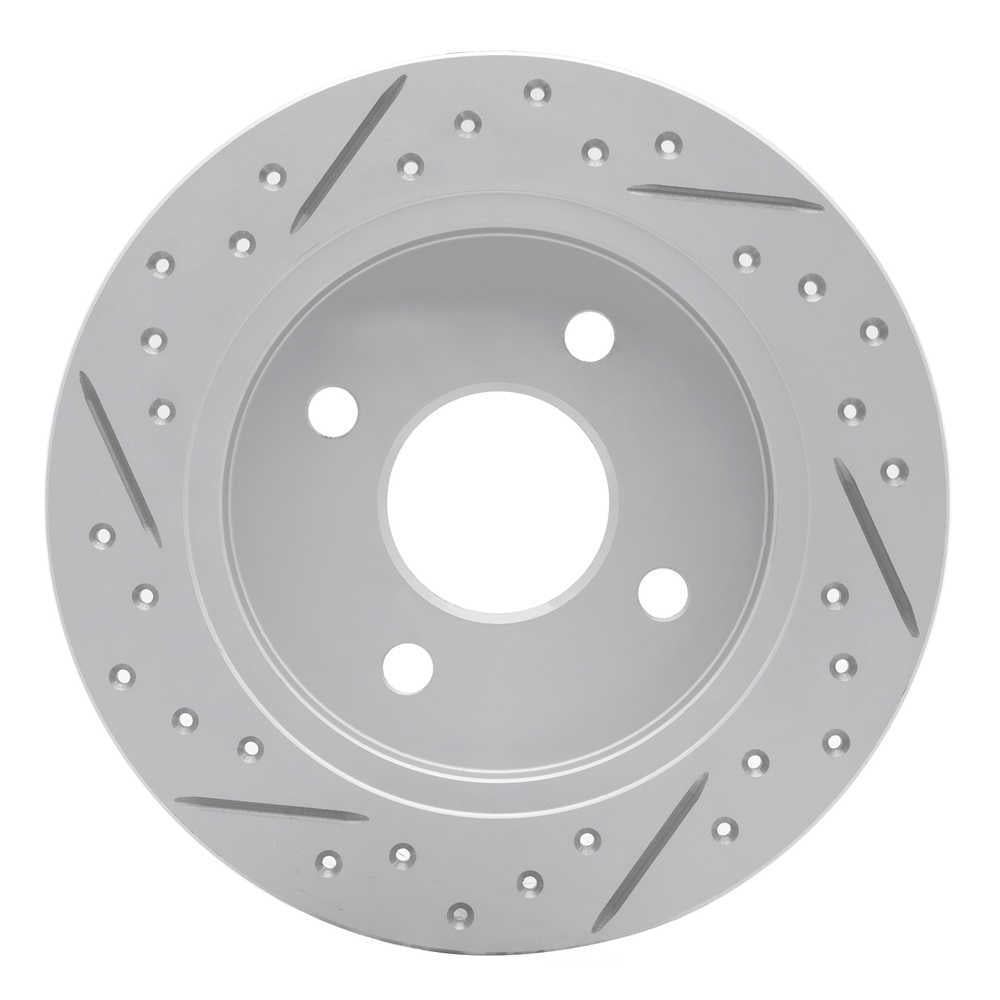 Dynamic Friction Company 830-54049R DFC Geoperformance Rotor - Drilled and Slotted